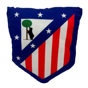 Cojín Escudo 3D Azul